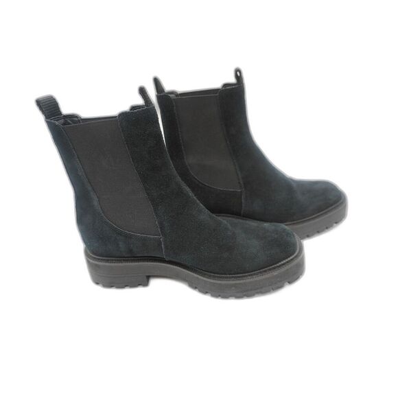 Sam Edelman Laguna Waterproof Lug Sole Chelsea Chunky Punk Rock Boots Size 9 - Picture 5 of 9